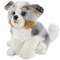 Bearington Hogan The Australian Shepherd Stuffed Animal Dog - 13" Soft Australian Shepherd Plush Toy with Fluffy Fur and Realistic Details - Adorable Cuddly Gift for Kids, Babies, and Dog Lovers